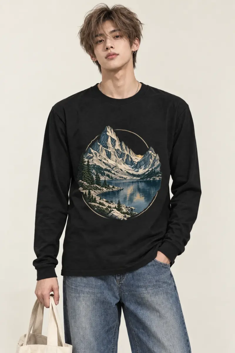 "Quiet Passage" Unisex Longsleeve T-shirt