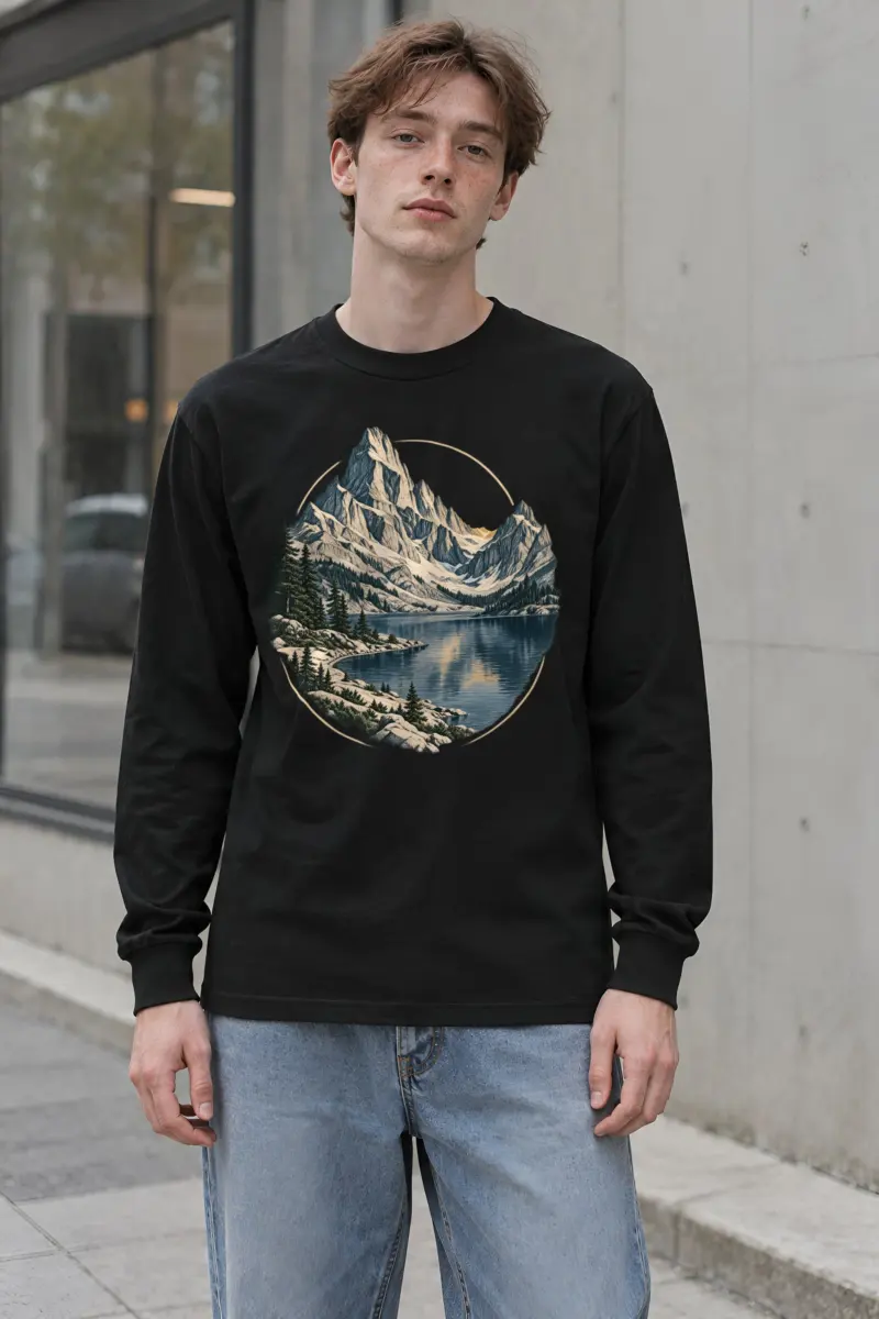 "Quiet Passage" Unisex Longsleeve T-shirt