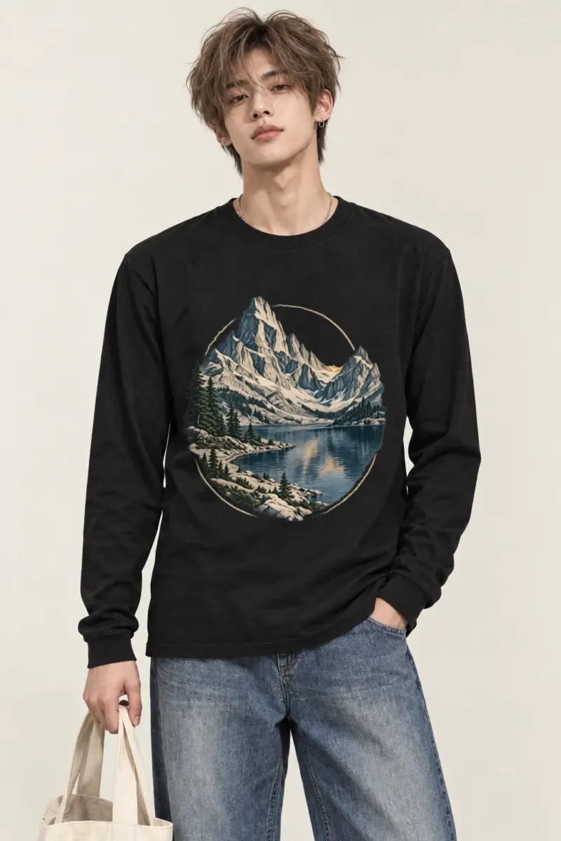 "Quiet Passage" Unisex Longsleeve T-shirt