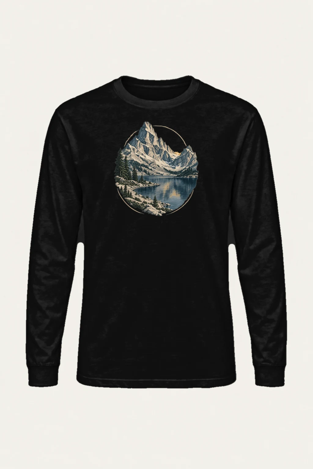 "Quiet Passage" Unisex Longsleeve T-shirt | Gildan 2400