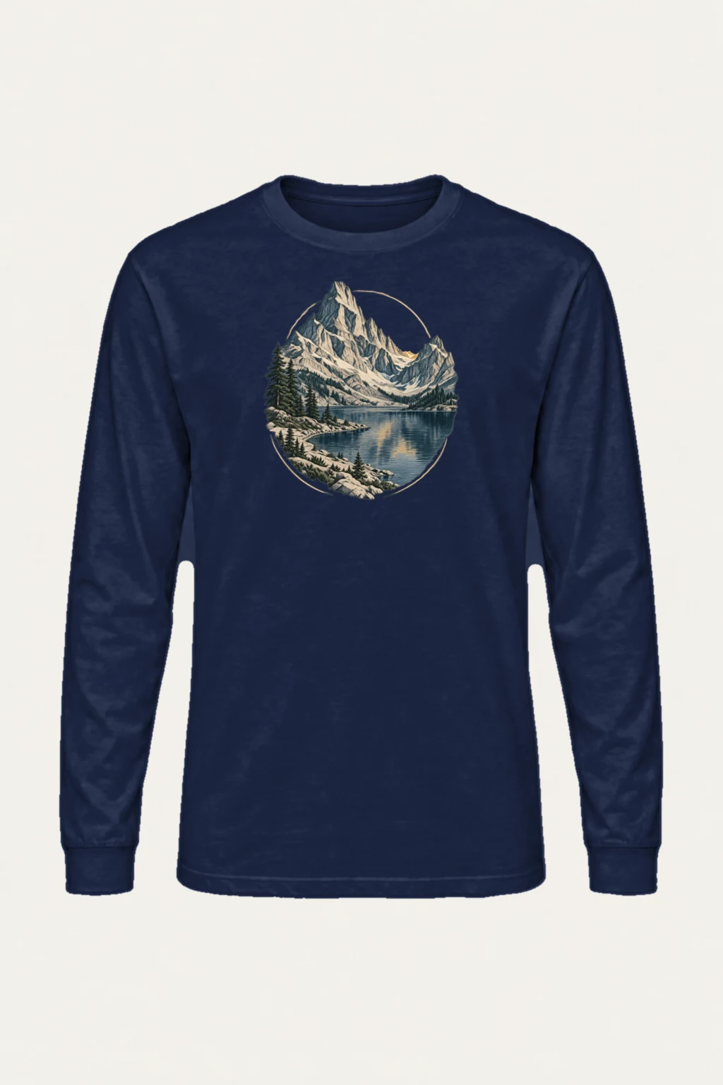 "Quiet Passage" Unisex Longsleeve T-shirt | Gildan 2400