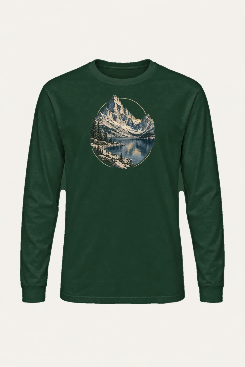 "Quiet Passage" Unisex Longsleeve T-shirt | Gildan 2400