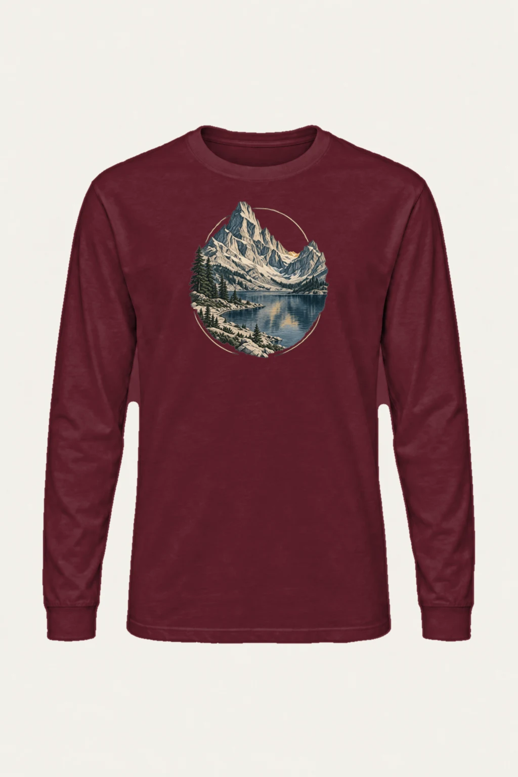 "Quiet Passage" Unisex Longsleeve T-shirt | Gildan 2400