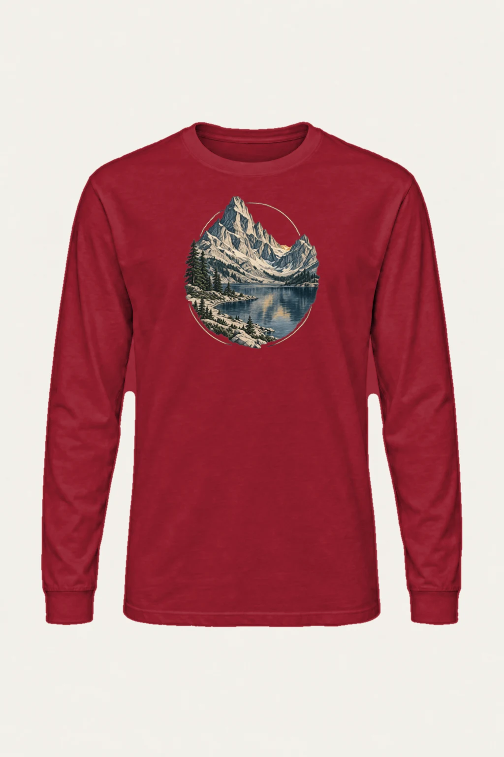 "Quiet Passage" Unisex Longsleeve T-shirt | Gildan 2400