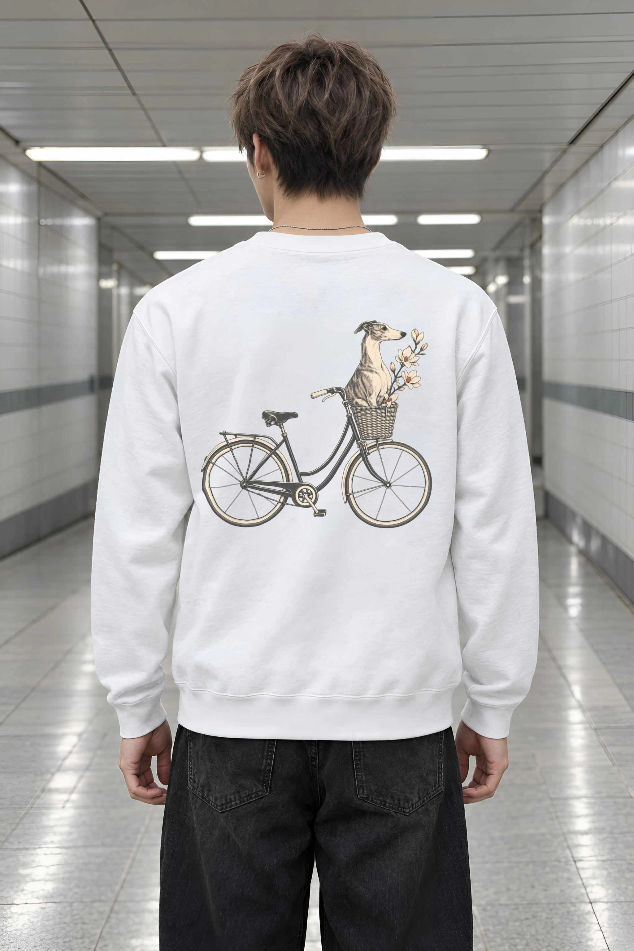 "Quiet Passenger" Heavy Blend Unisex Crewneck Sweatshirt