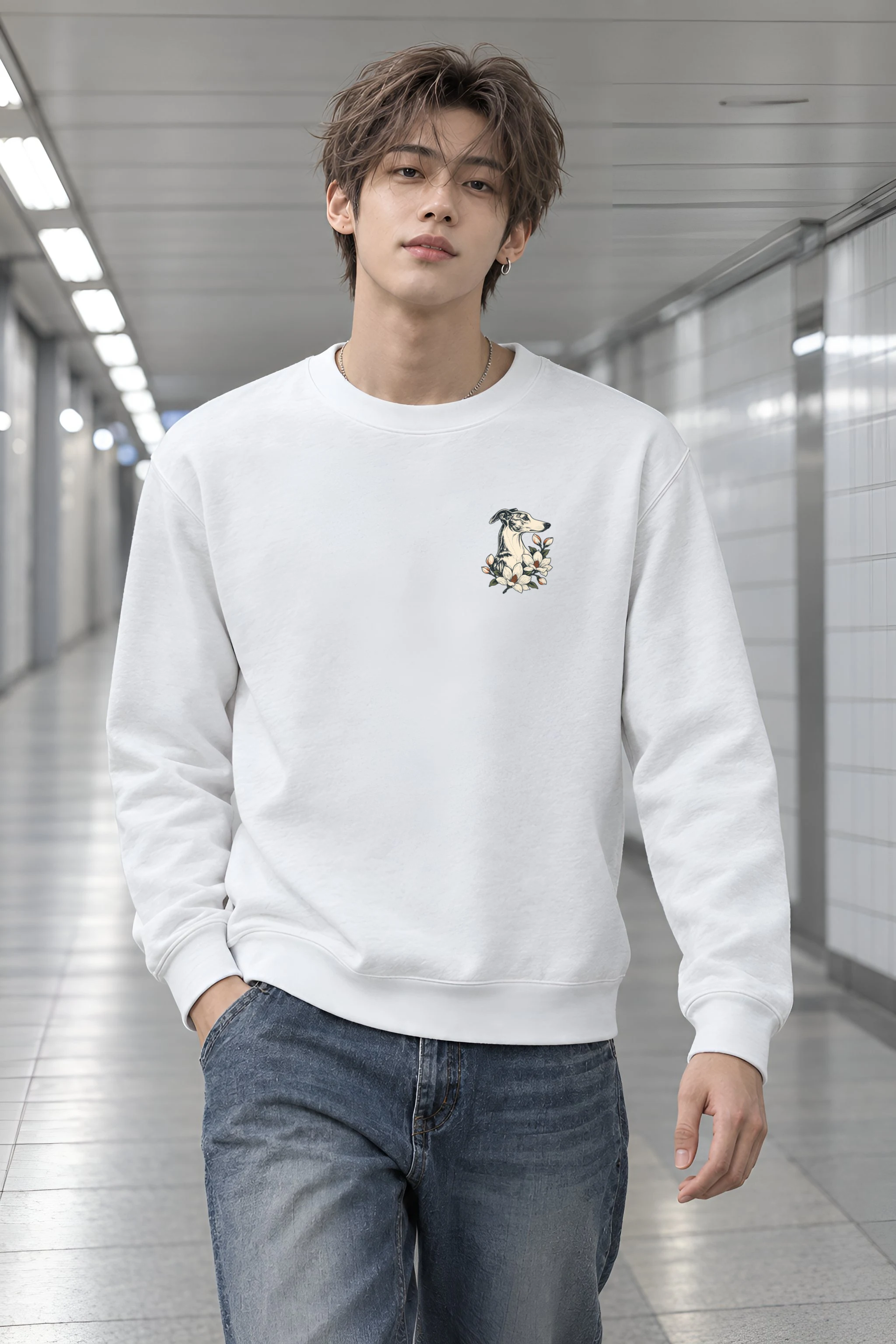 "Quiet Passenger" Heavy Blend Unisex Crewneck Sweatshirt