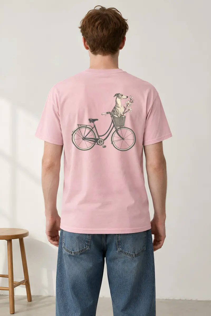"Quiet Passenger" Heavyweight Unisex Crewneck T-shirt