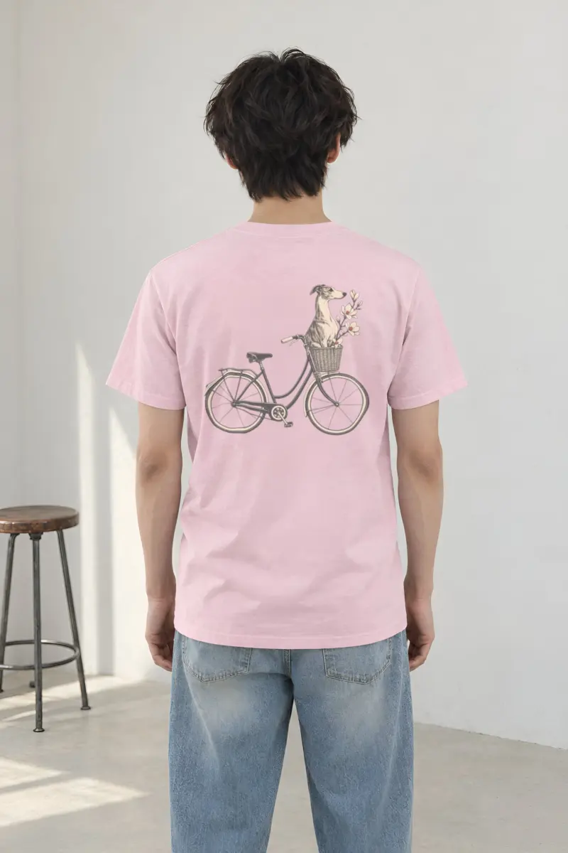 "Quiet Passenger" Heavyweight Unisex Crewneck T-shirt
