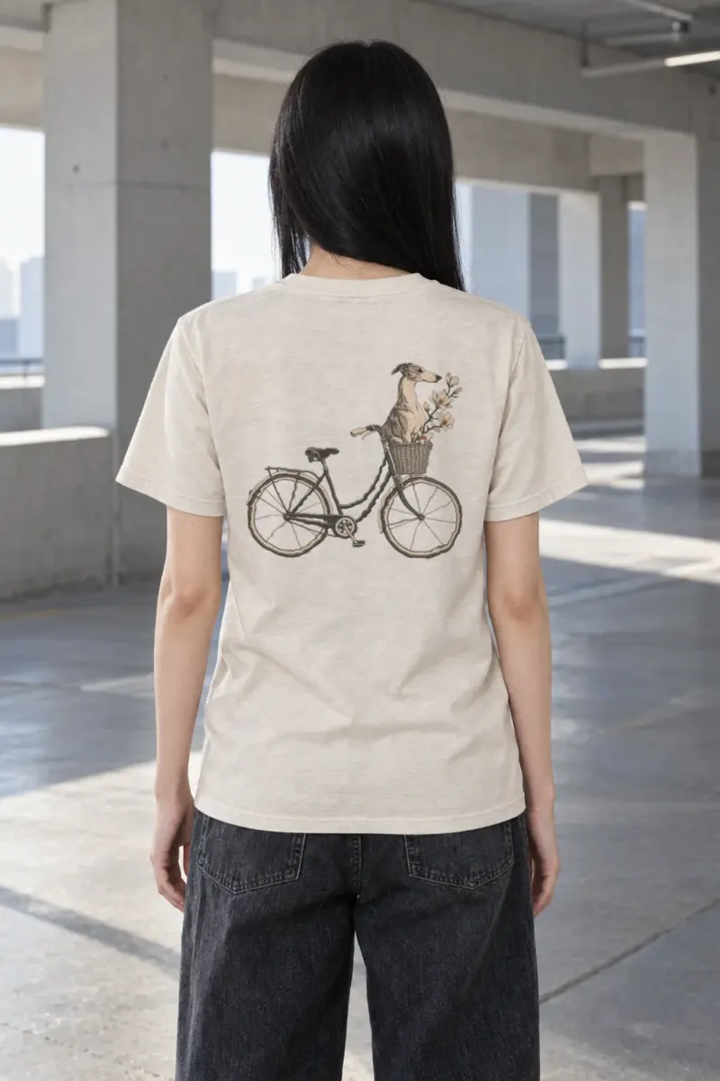 "Quiet Passenger" Heavyweight Unisex Crewneck T-shirt | Gildan 5000