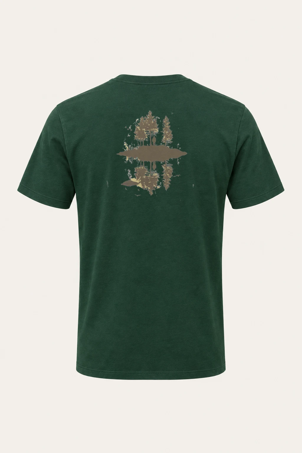 "Quiet Pines" Heavyweight Unisex Crewneck T-shirt | Gildan 5000