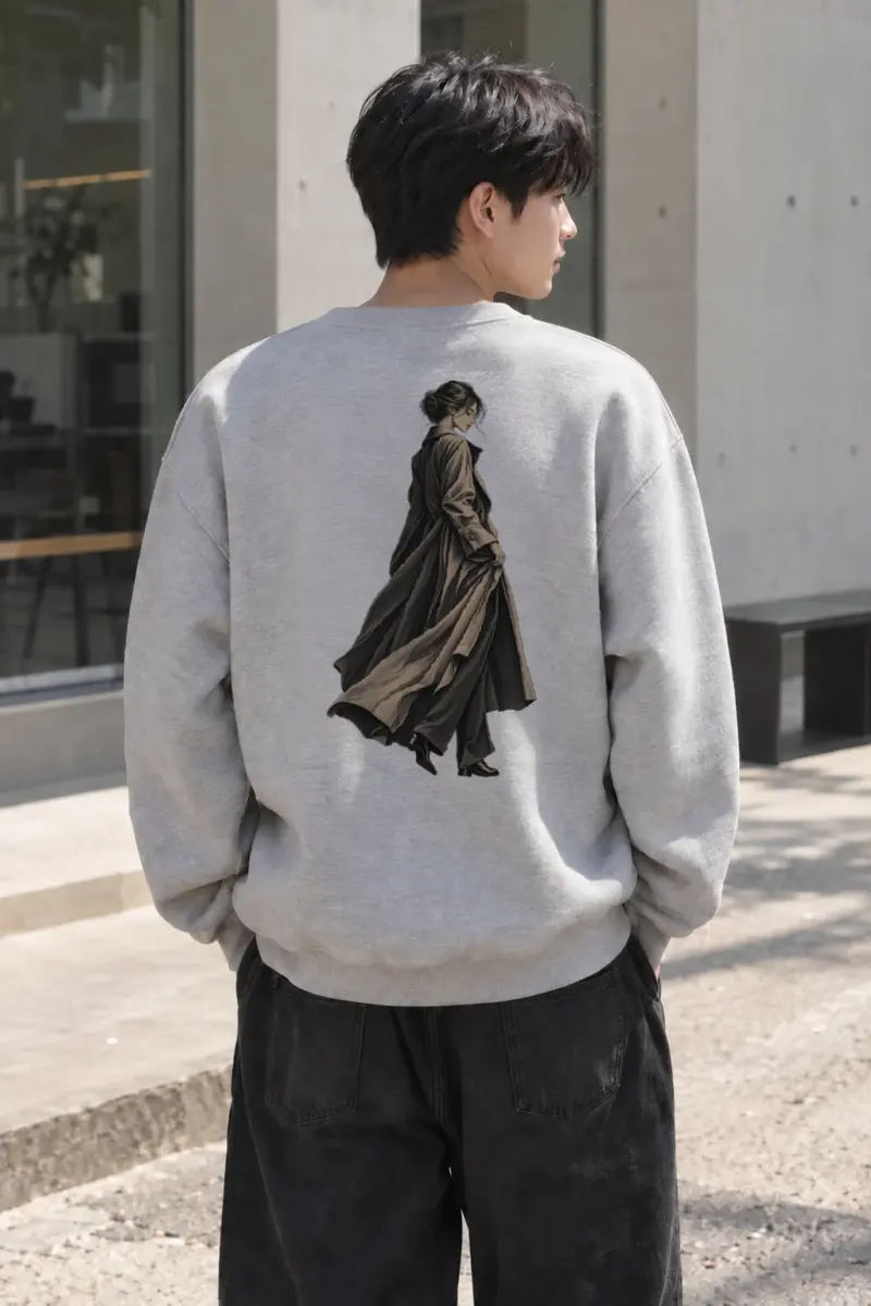 "Quiet Poise" Heavy Blend Unisex Crewneck Sweatshirt | Gildan 18000
