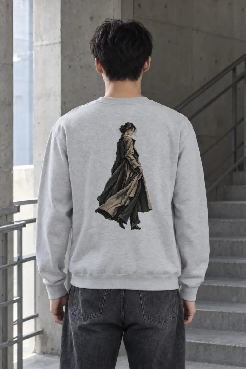 "Quiet Poise" Heavy Blend Unisex Crewneck Sweatshirt | Gildan 18000