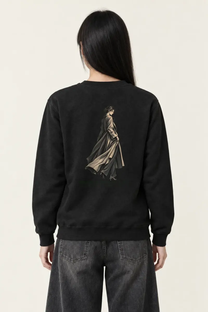 "Quiet Poise" Heavy Blend Unisex Crewneck Sweatshirt