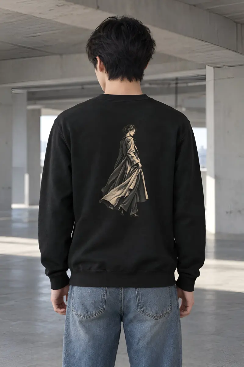 "Quiet Poise" Heavy Blend Unisex Crewneck Sweatshirt