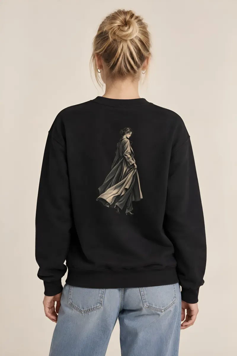 "Quiet Poise" Heavy Blend Unisex Crewneck Sweatshirt