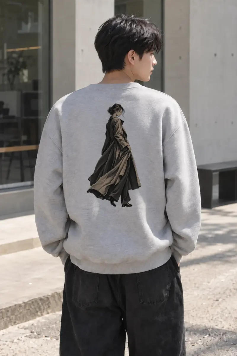 "Quiet Poise" Heavy Blend Unisex Crewneck Sweatshirt | Gildan 18000