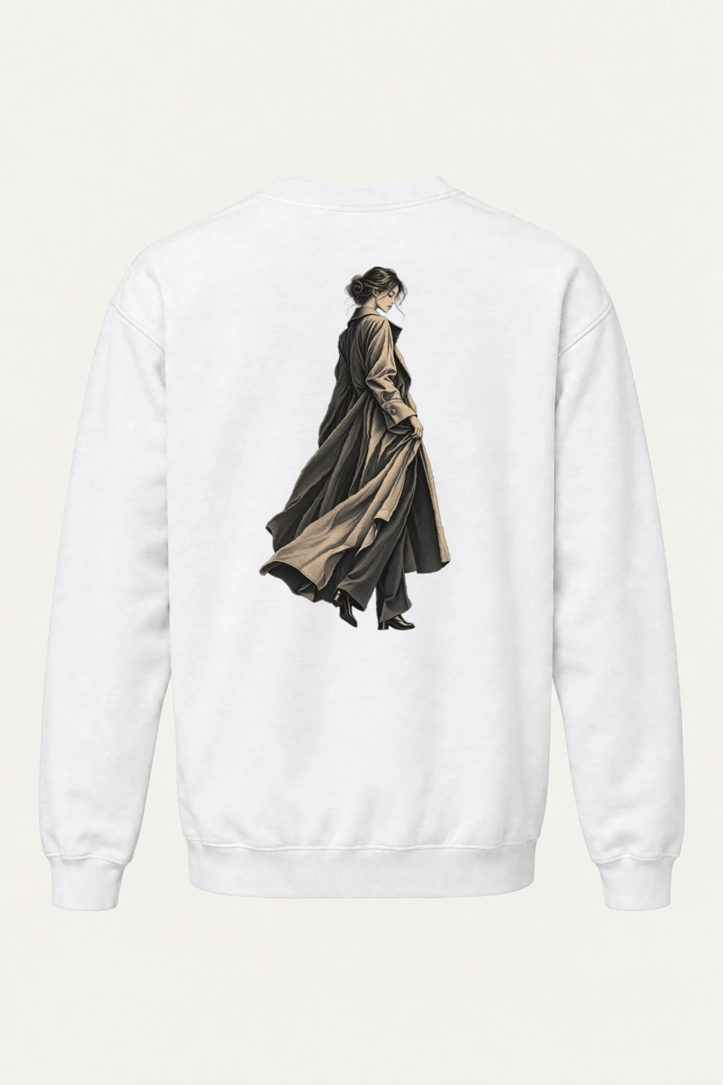 "Quiet Poise" Heavy Blend Unisex Crewneck Sweatshirt | Gildan 18000