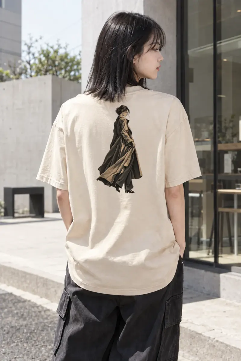 "Quiet Poise" Heavyweight Unisex Crewneck T-shirt | Gildan 5000