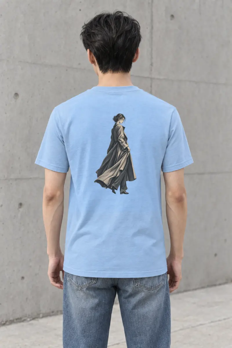 "Quiet Poise" Heavyweight Unisex Crewneck T-shirt