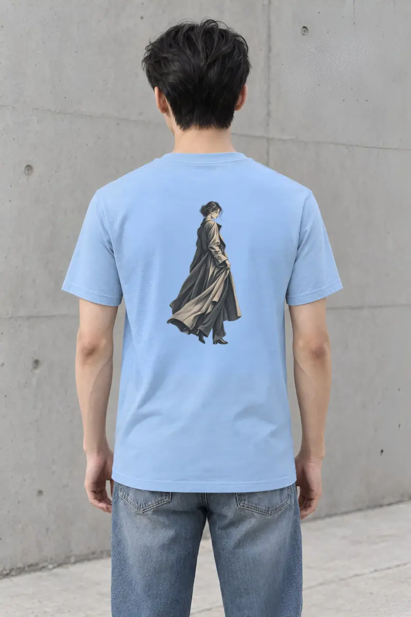"Quiet Poise" Heavyweight Unisex Crewneck T-shirt