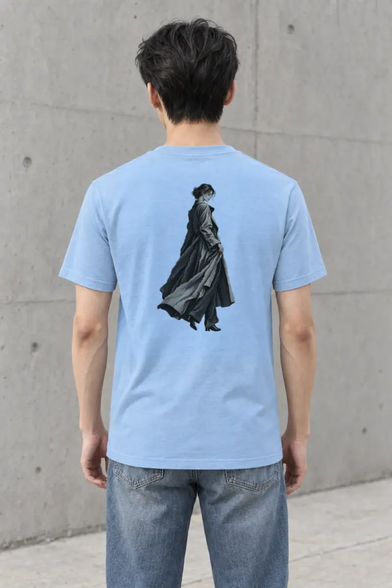 "Quiet Poise" Heavyweight Unisex Crewneck T-shirt