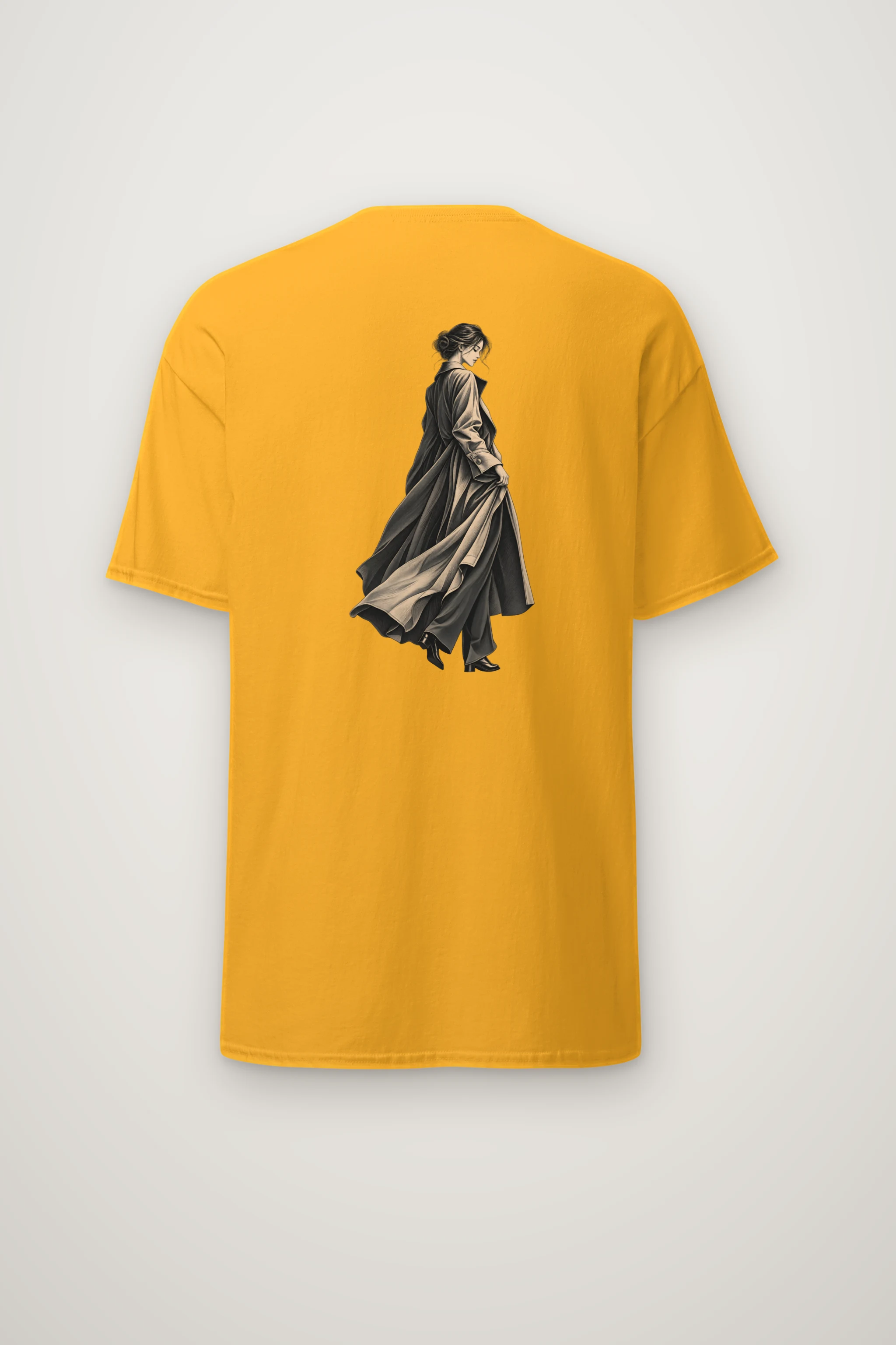"Quiet Poise" Heavyweight Unisex Crewneck T-shirt