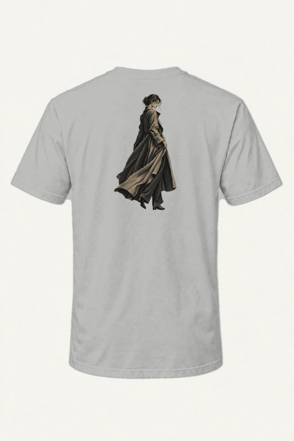 "Quiet Poise" Heavyweight Unisex Crewneck T-shirt | Gildan 5000