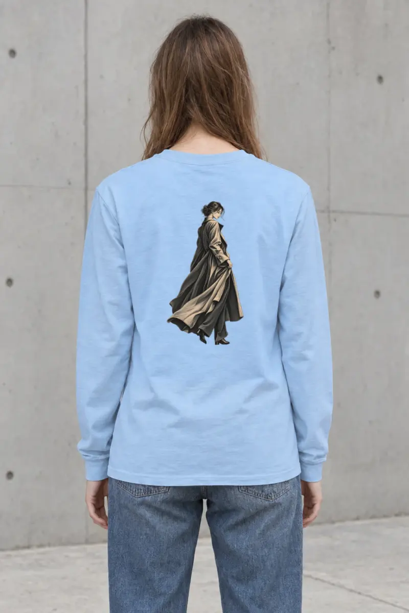 "Quiet Poise" Unisex Longsleeve T-shirt