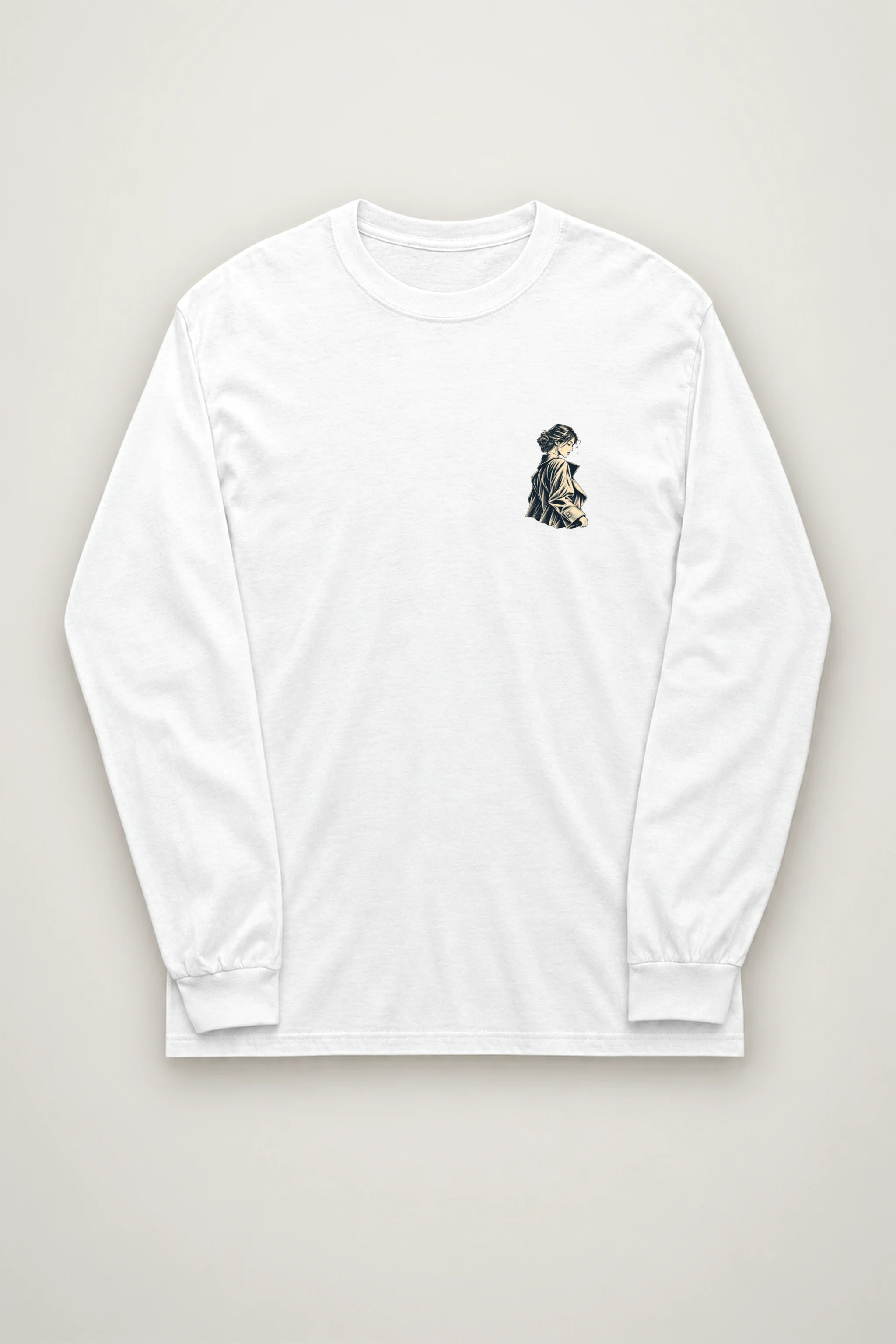 "Quiet Poise" Unisex Longsleeve T-shirt