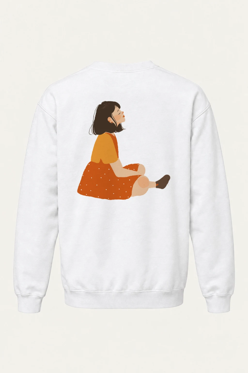 "Quiet Profile" Heavy Blend Unisex Crewneck Sweatshirt | Gildan 18000