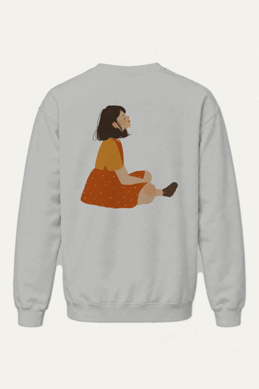 "Quiet Profile" Heavy Blend Unisex Crewneck Sweatshirt | Gildan 18000