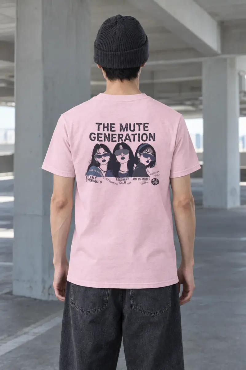 "Quiet Revolution" Heavyweight Unisex Crewneck T-shirt