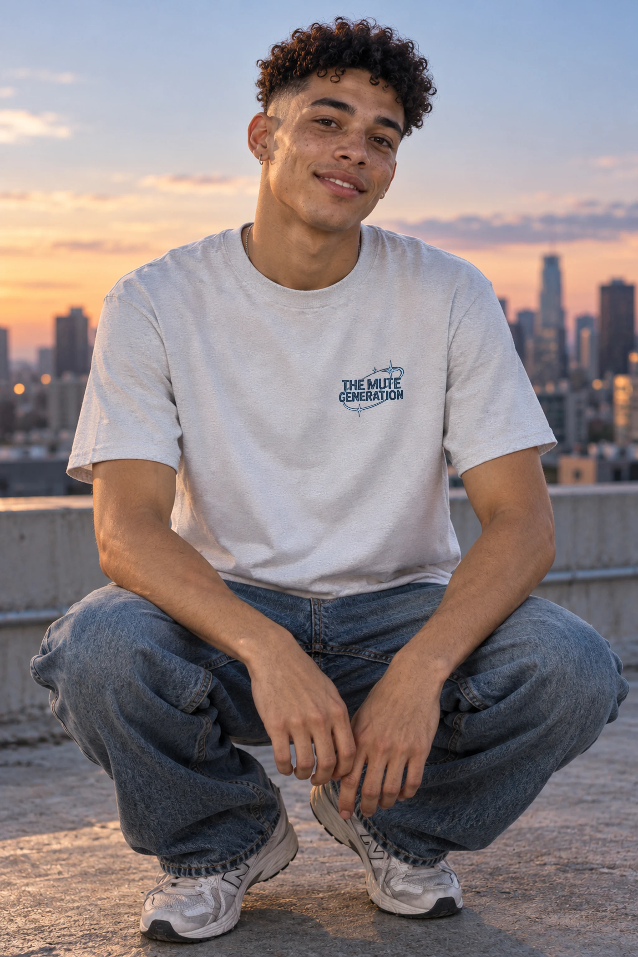 "Quiet Revolution" Heavyweight Unisex Crewneck T-shirt