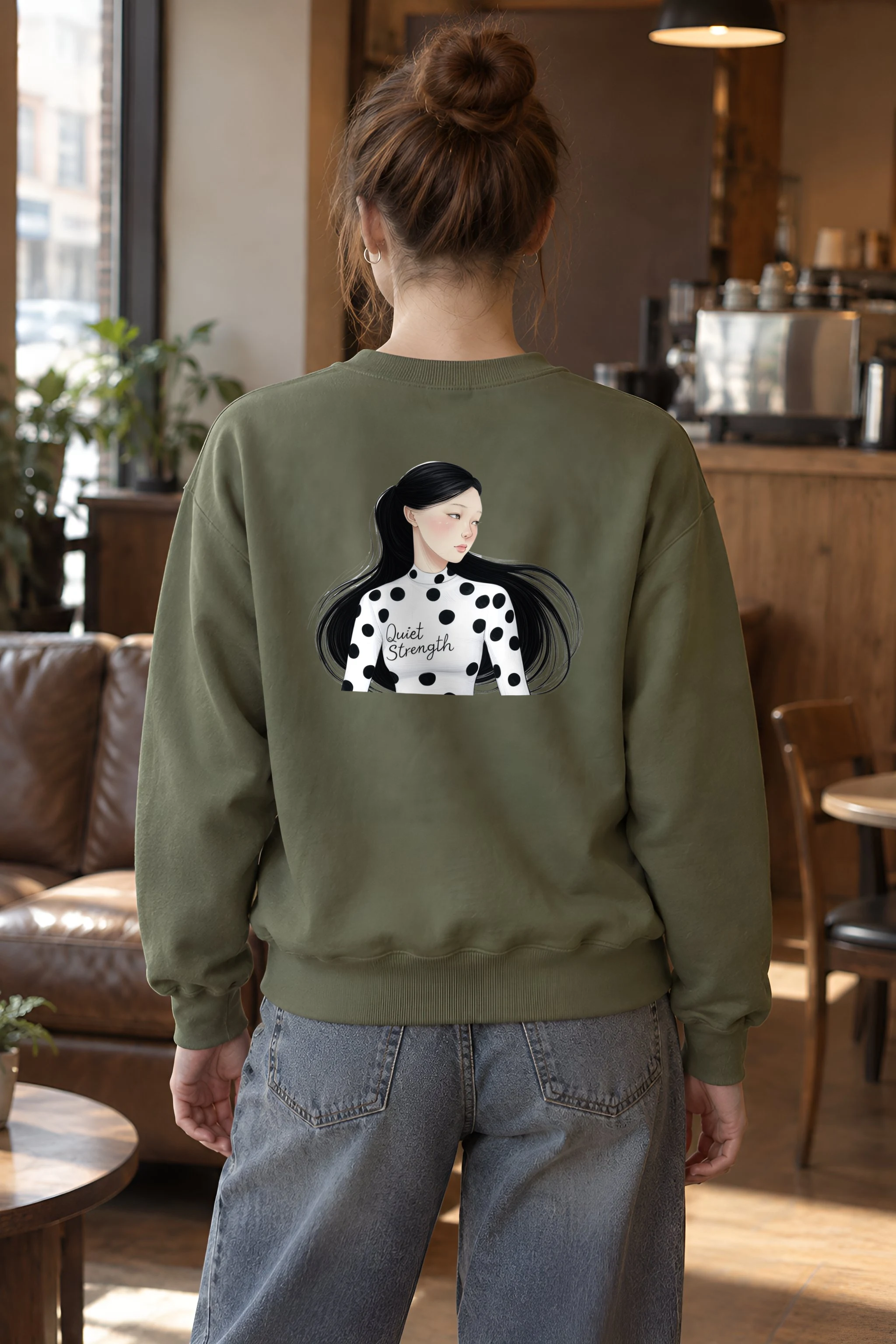 "Quiet Strength" 1 Crewneck Sweatshirt