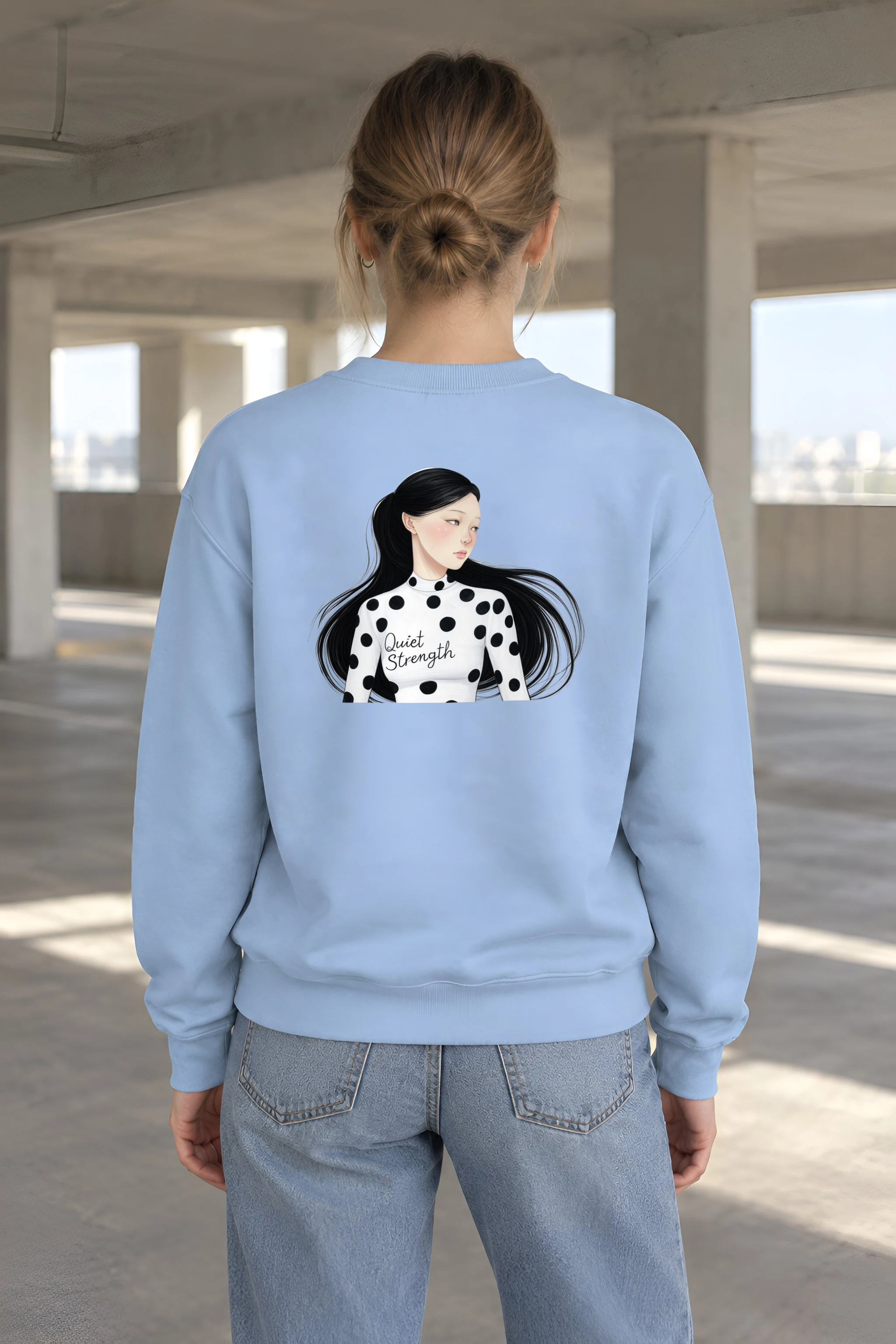 "Quiet Strength" 1 Crewneck Sweatshirt