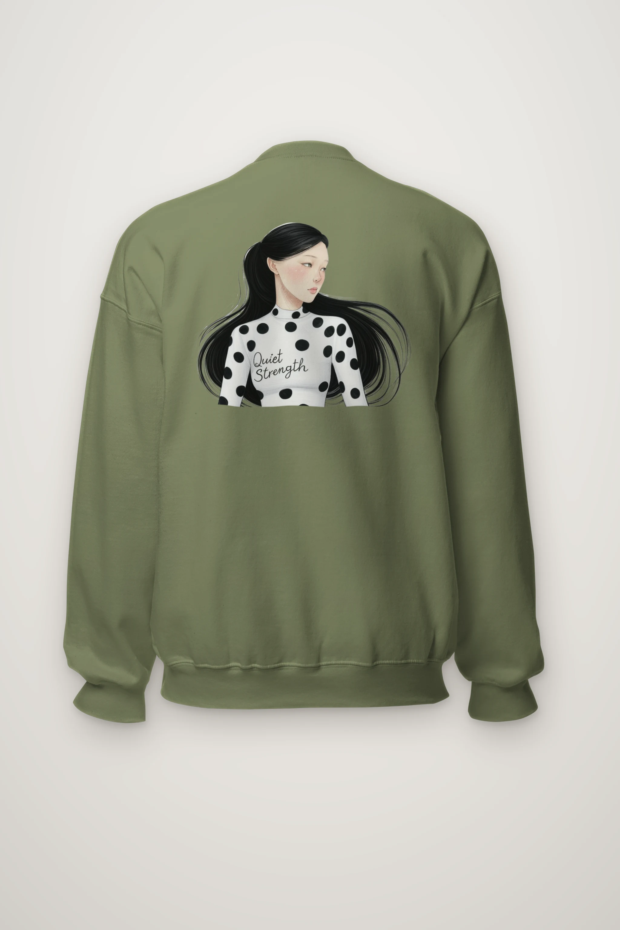 "Quiet Strength" Heavy Blend Unisex Crewneck Sweatshirt