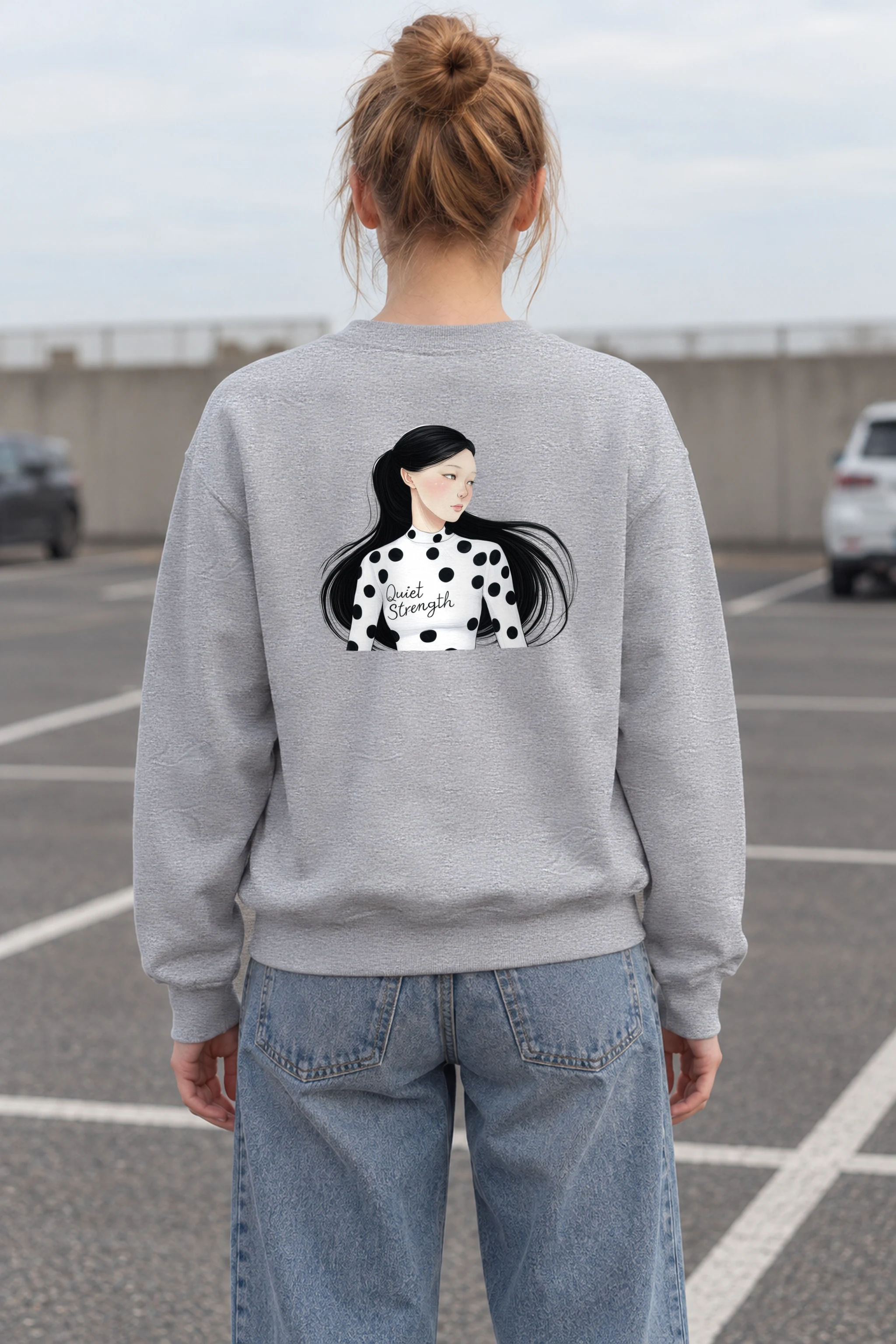 "Quiet Strength" 1 Crewneck Sweatshirt