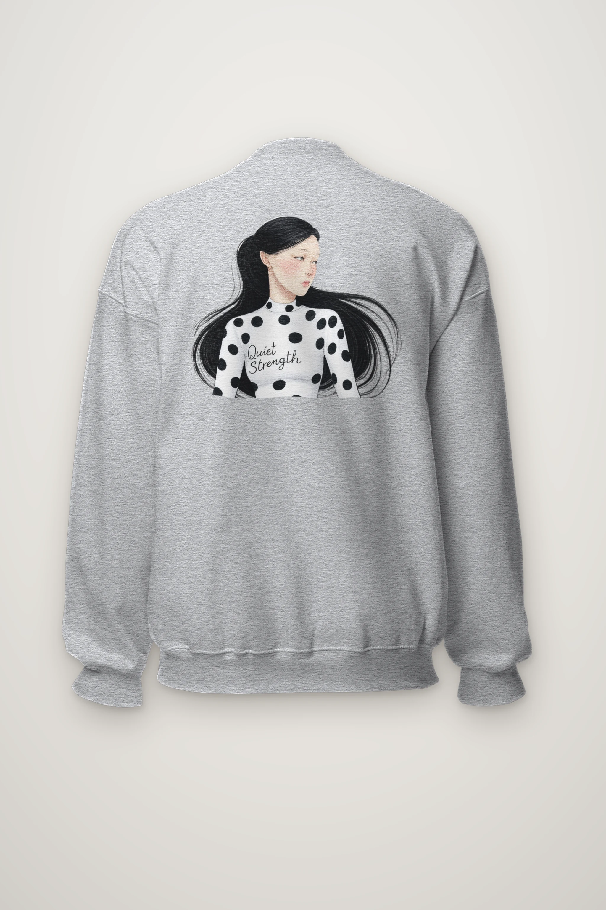 "Quiet Strength" Heavy Blend Unisex Crewneck Sweatshirt