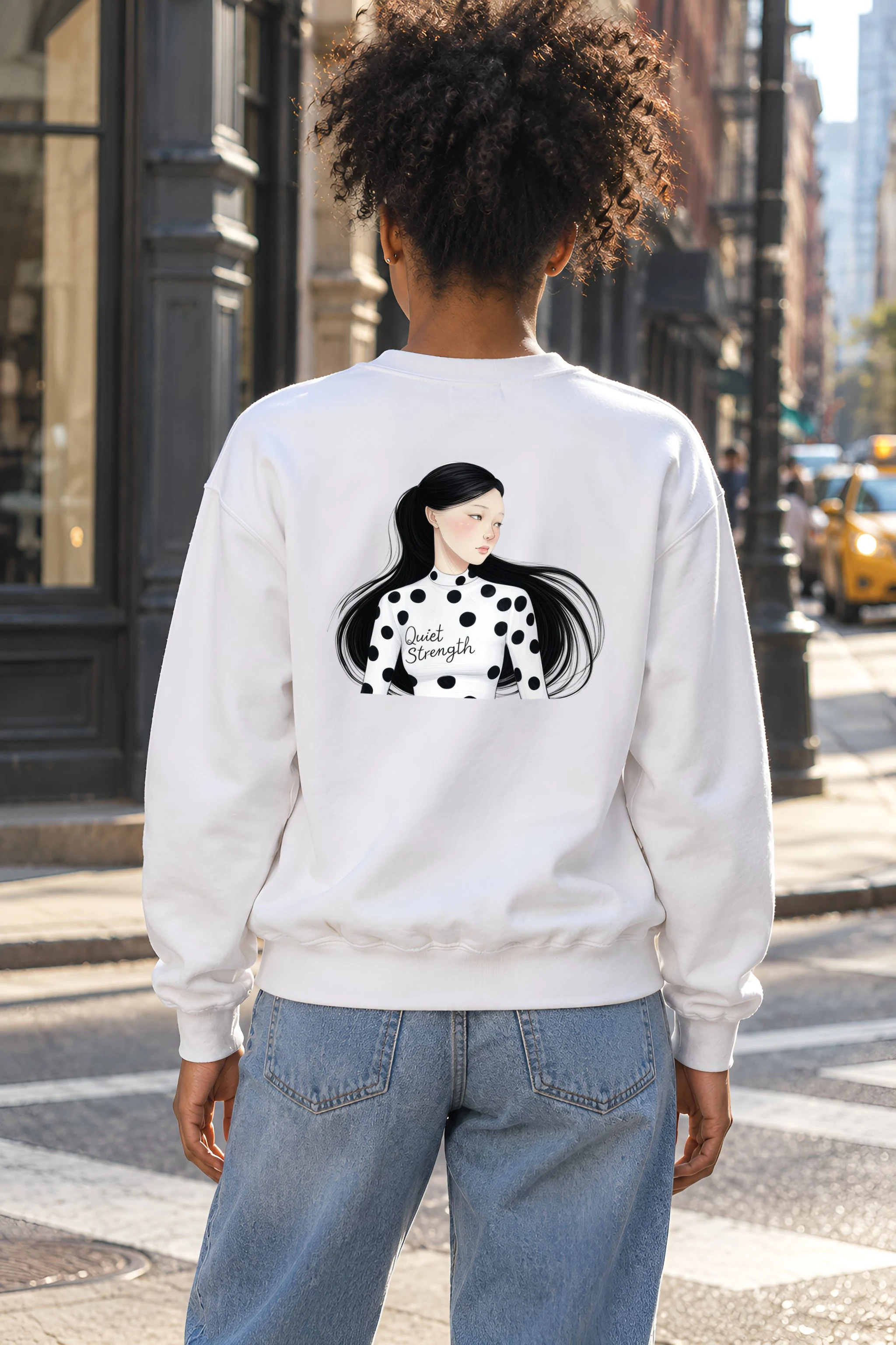 "Quiet Strength" 1 Crewneck Sweatshirt