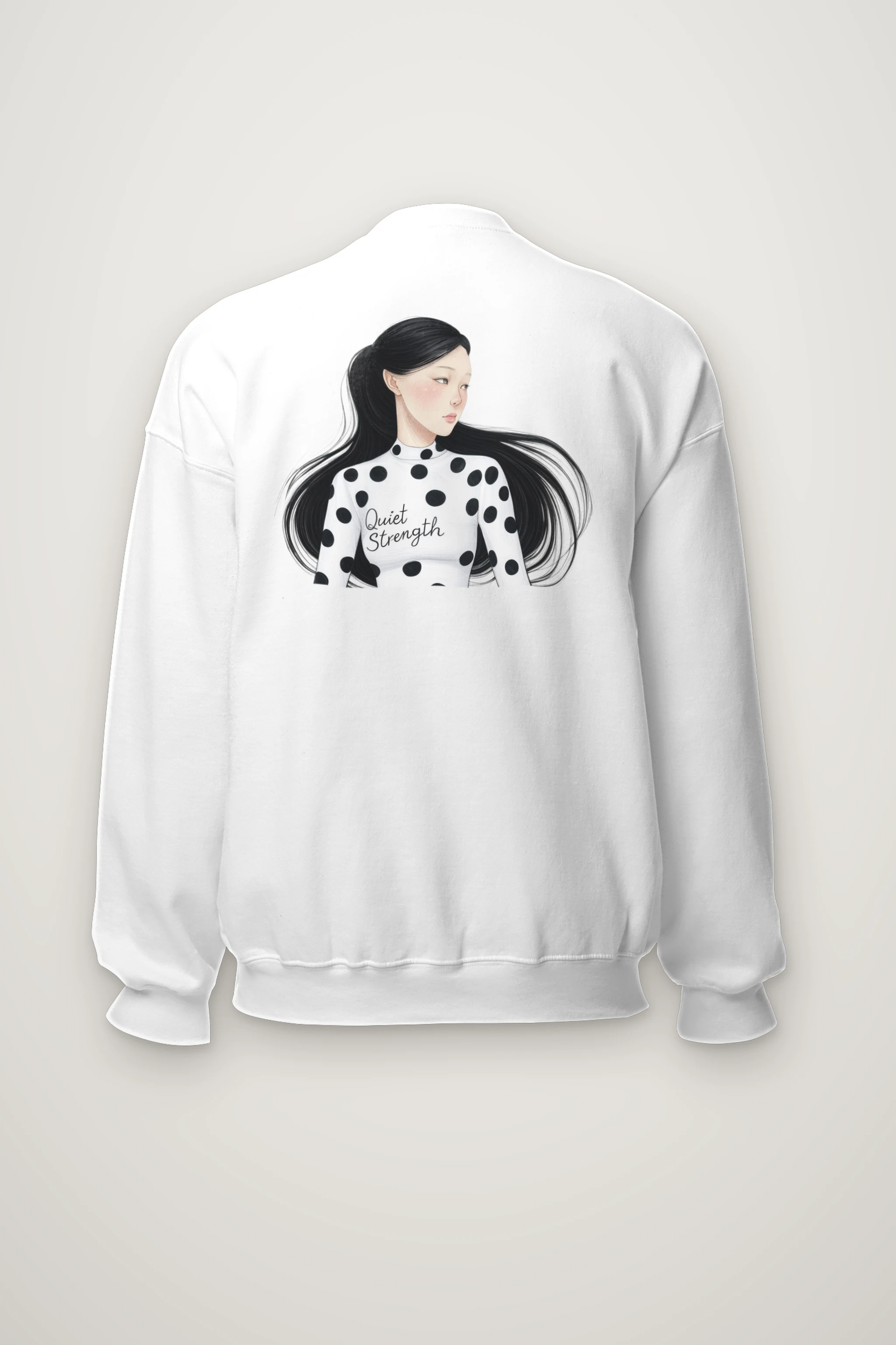 "Quiet Strength" Heavy Blend Unisex Crewneck Sweatshirt