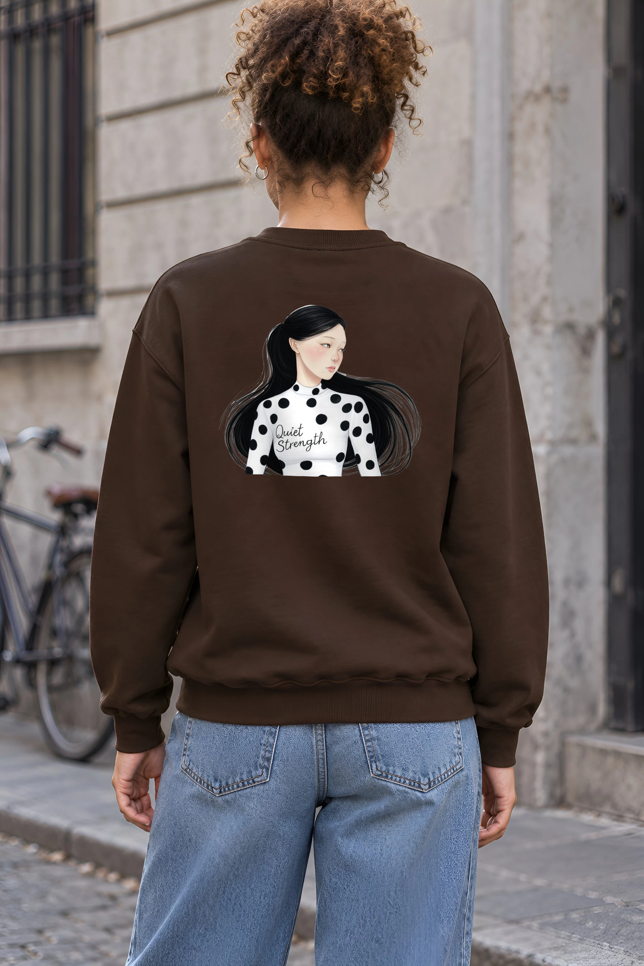 "Quiet Strength" 1 Crewneck Sweatshirt