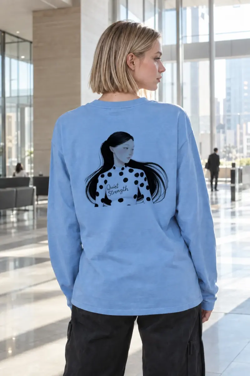 "Quiet Strength" Unisex Longsleeve T-shirt | Gildan 2400