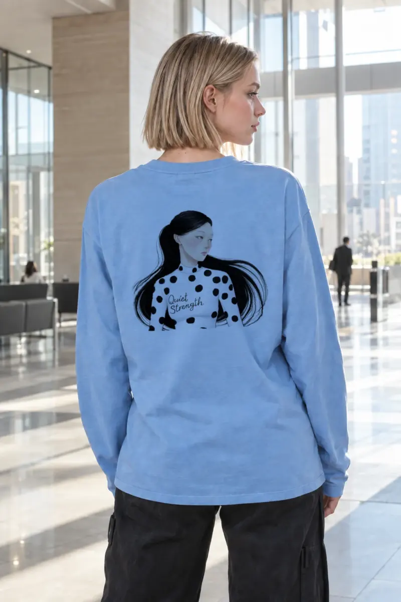"Quiet Strength" Unisex Longsleeve T-shirt | Gildan 2400