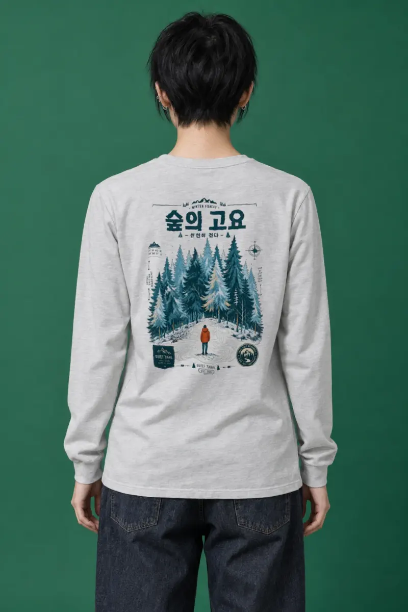 "Quiet Trail" Unisex Longsleeve T-shirt