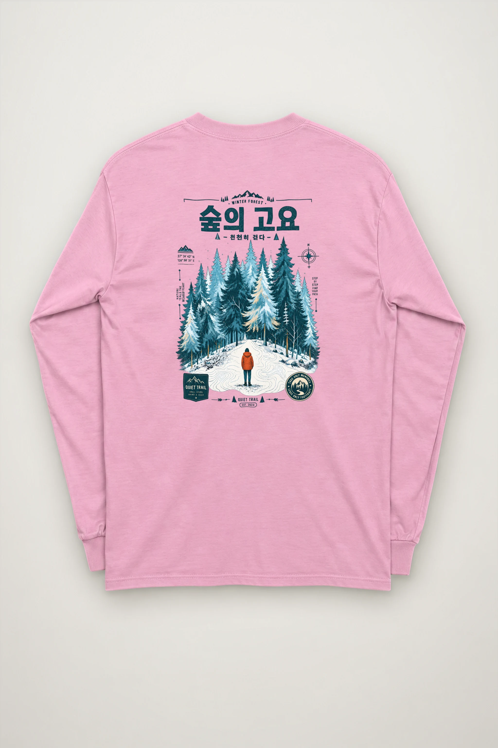 "Quiet Trail" Unisex Longsleeve T-shirt