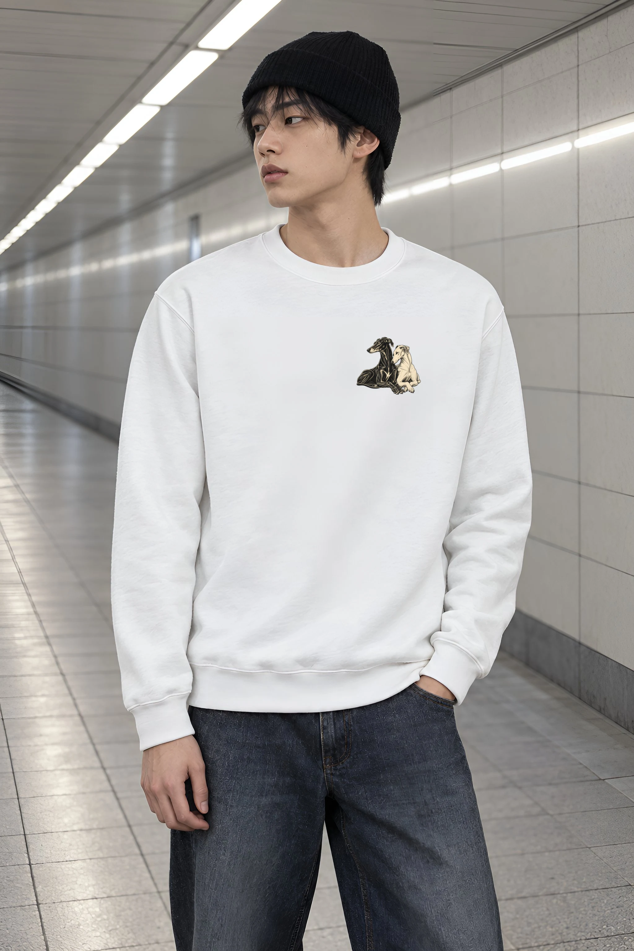 "Quiet Understanding" Heavy Blend Unisex Crewneck Sweatshirt