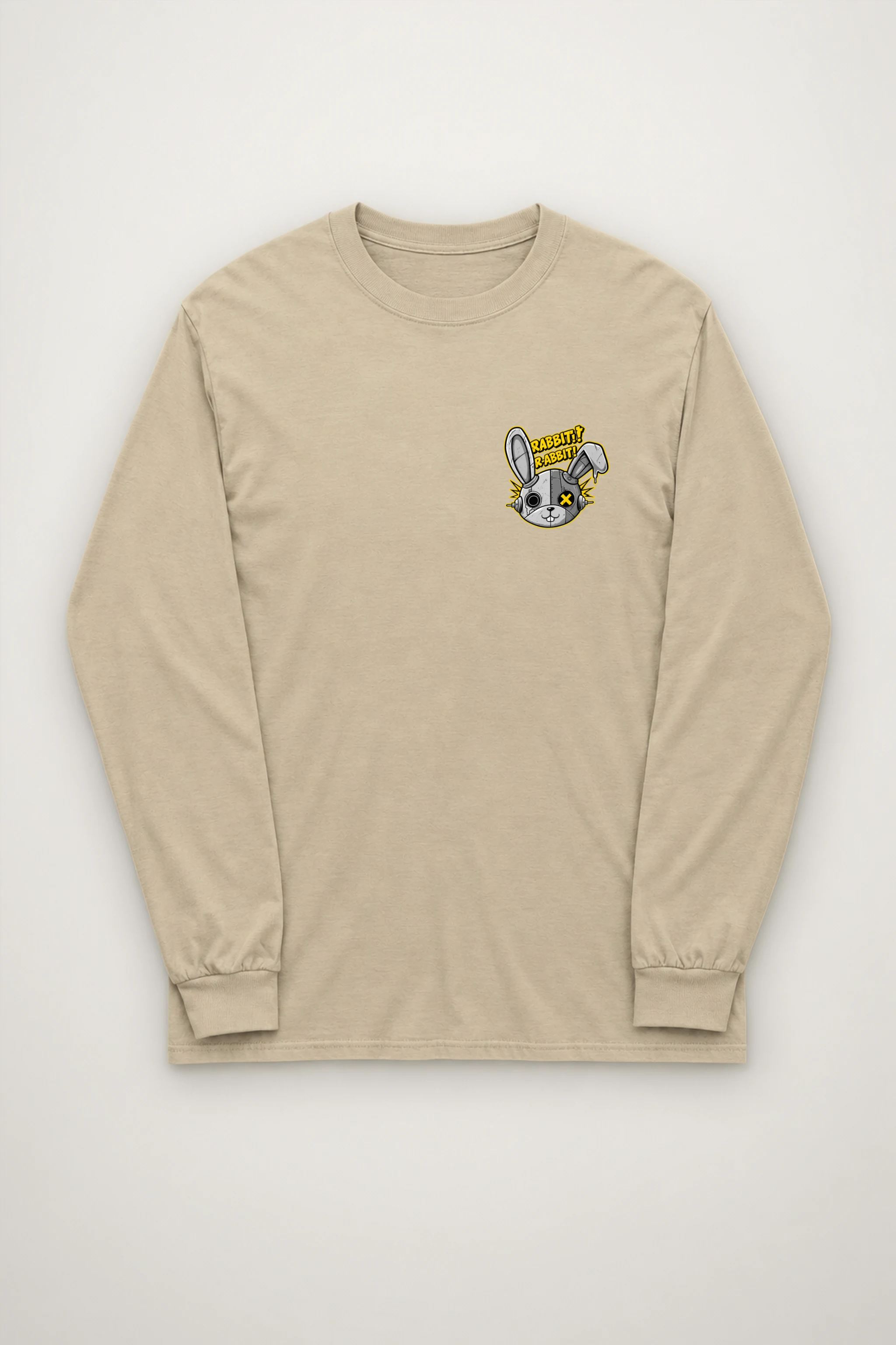 "Rabbit Cargo Warning" Unisex Longsleeve T-shirt