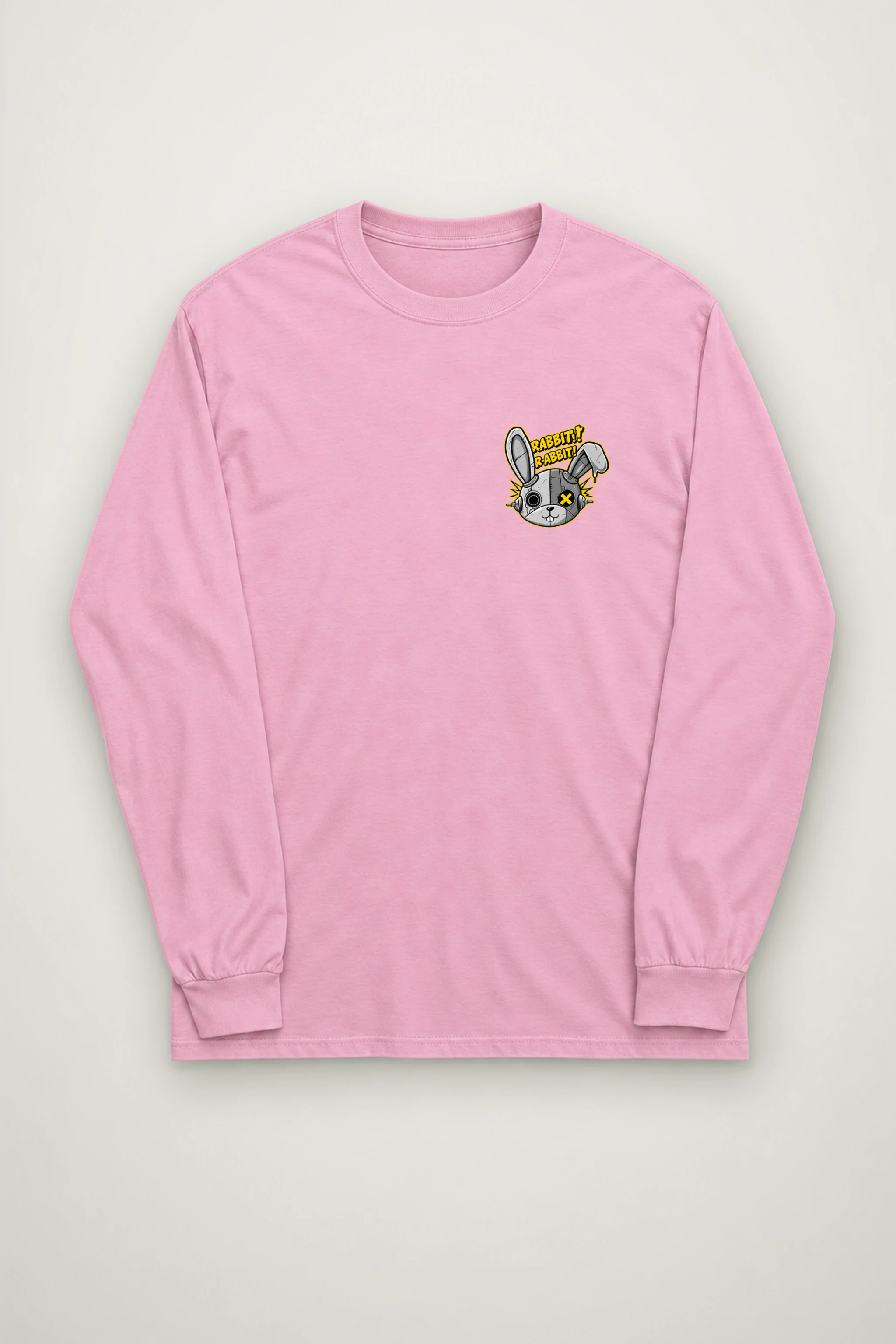 "Rabbit Cargo Warning" Unisex Longsleeve T-shirt