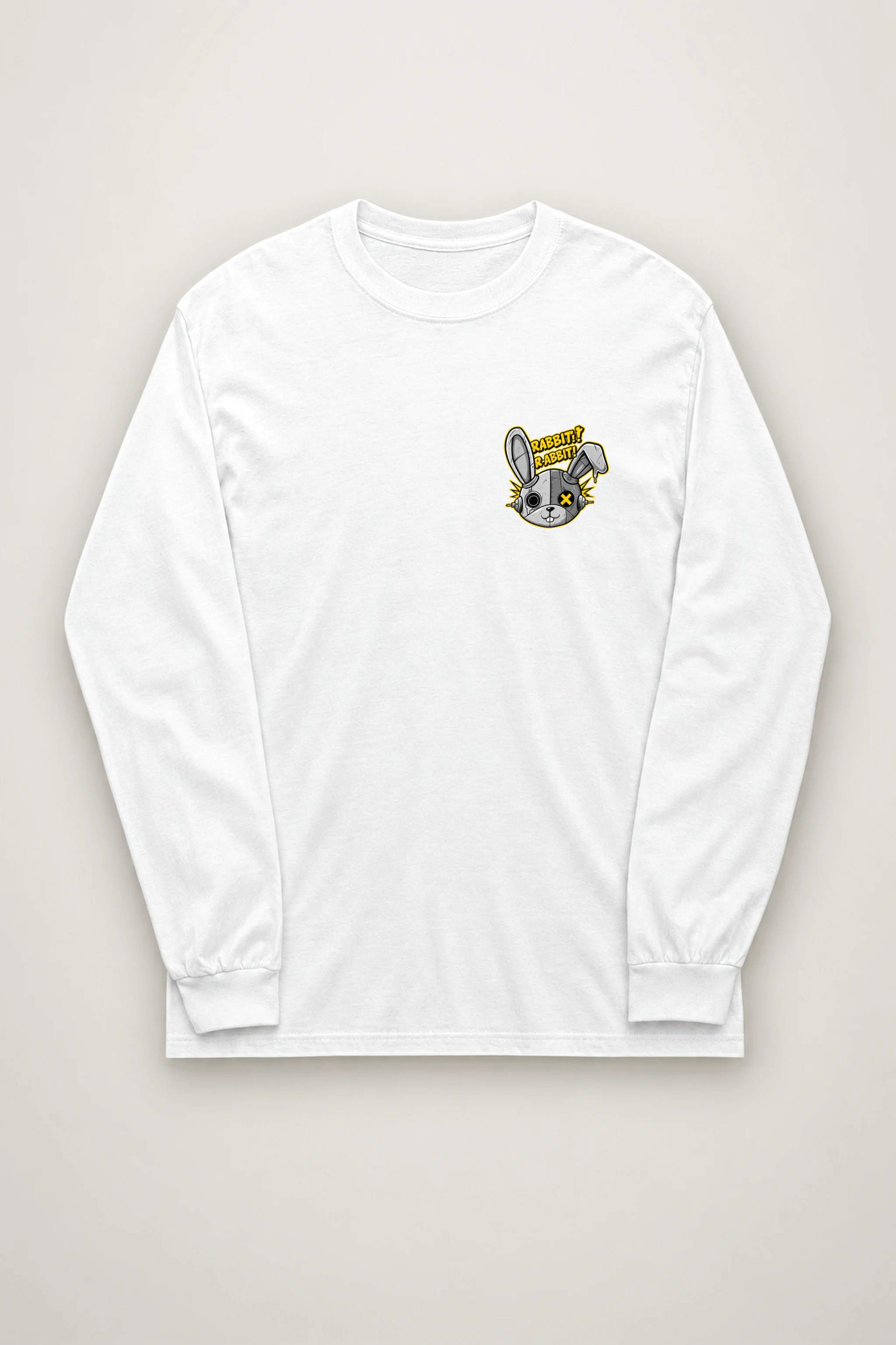 "Rabbit Cargo Warning" Unisex Longsleeve T-shirt