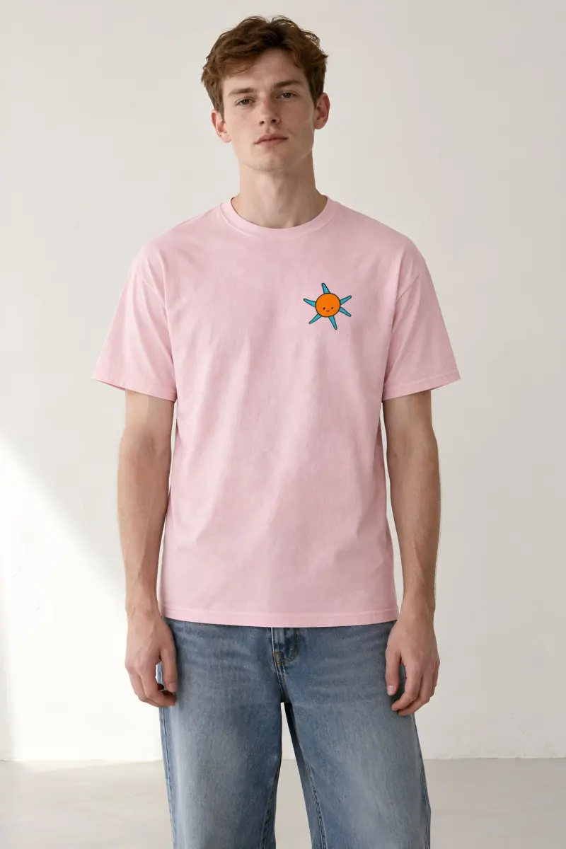 "Rabbit Tree Daydream" Heavyweight Unisex Crewneck T-shirt